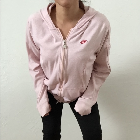light pink nike sweater